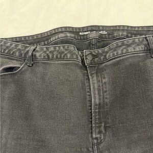 Old Navy Straight Jeans - Charcoal Gray